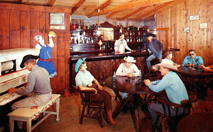 Sojourn Lakeside Resort (Gay El Rancho Ranch, El Rancho Stevens Ranch) - Vintage Postcard (newer photo)